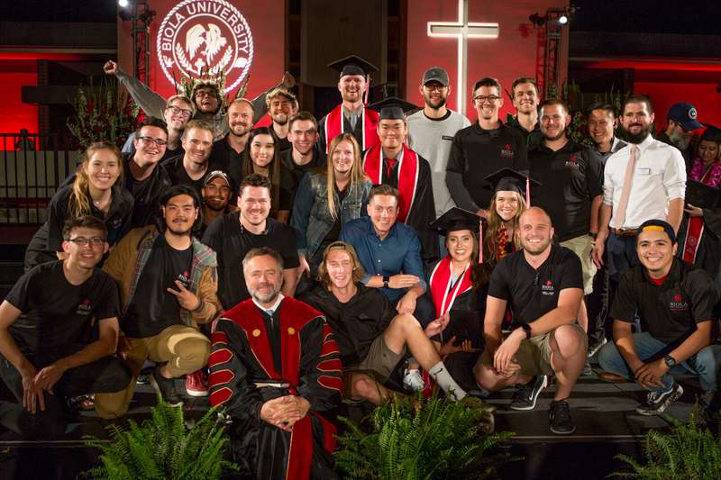 Commencement crew